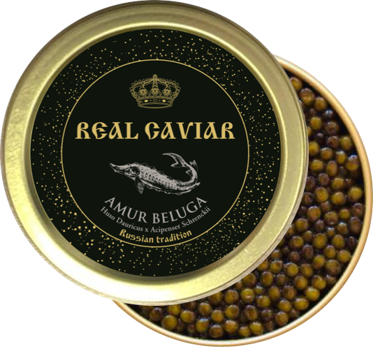 Caviar Amur Beluga Lata 30 grs