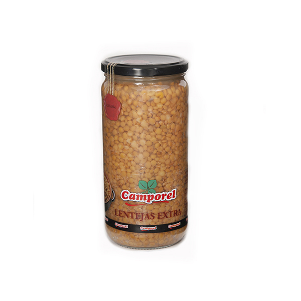 Lentejas al natural Camporel 370 grs  