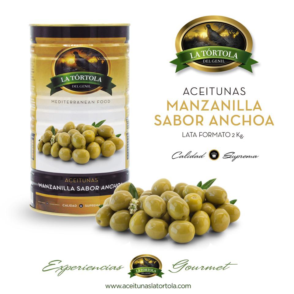 Lata Manz. Sab. Anch.La Tórtola 1.4 Kg