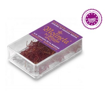 Azafrán 0.5 grs Molineta (caja plástico)