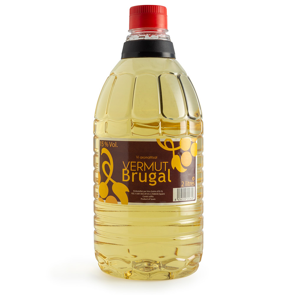 Vermut BLANC Brugal PET 2L REUS