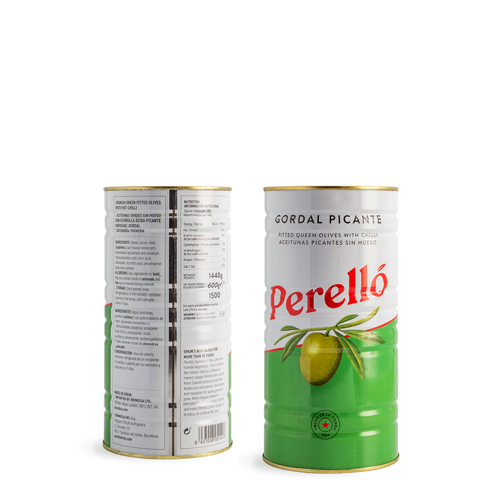 Lata Gordal Desh. Pique Perello 1.5 kg