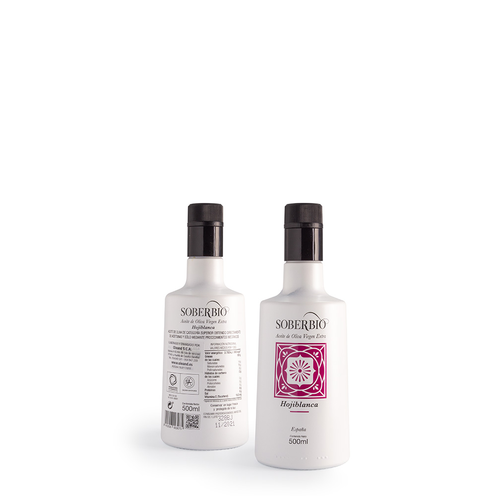 AOVE Soberbio Monovarietal Hojiblanca Vidrio 500 Ml