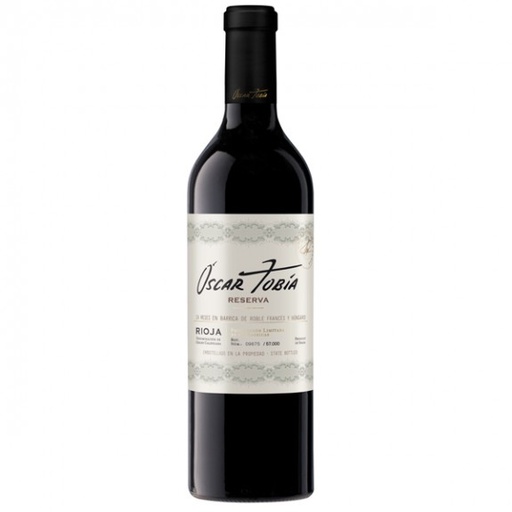 Oscar Tobía Rioja Alta reserva tinto