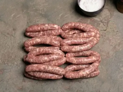 SALCHICHAS DE CERDO (50 GRS APROX)